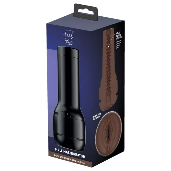 Kiiroo Feel - masturbateur vagin réaliste - silicone - brun foncé