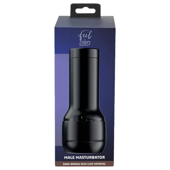 Kiiroo Feel - masturbateur vagin réaliste - silicone - brun foncé