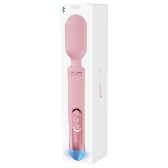 Kiiroo - vibromasseur wand - puissant - silicone rose