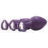 Flirts - kit pour initiation anale - set de plugs anaux 3 pièces - violet
