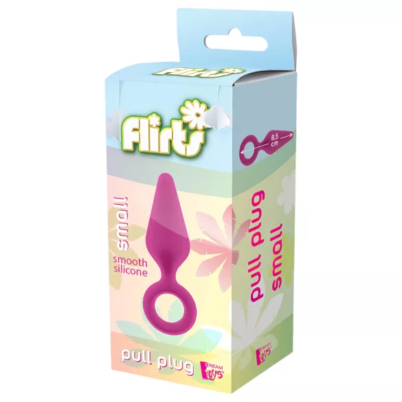 Flirts - plug anal petit - silicone rose