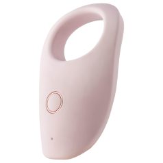   Vivre Bibi - anneau pénien vibrant rechargeable - silicone rose