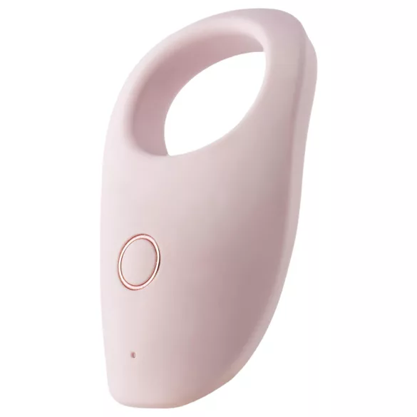 Vivre Bibi - anneau pénien vibrant rechargeable - silicone rose