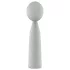 Nude Luna - mini wand vibromasseur rechargeable - gris