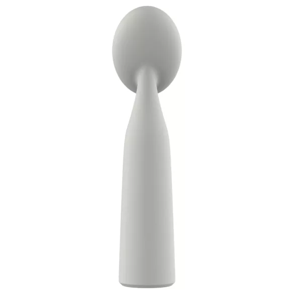 Nude Luna - mini wand vibromasseur rechargeable - gris
