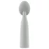 Nude Luna - mini wand vibromasseur rechargeable - gris