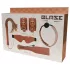 Blaze Elite - kit BDSM 5 pièces - cuir couleur cognac