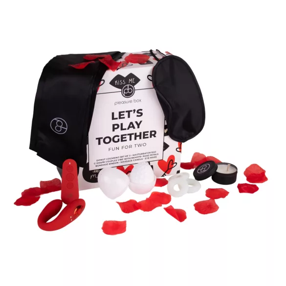 Pleasure Box Let's Play Together - coffret couple 7 pièces - accessoire érotique