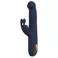   Dreamtoys Goddess Collection - vibromasseur à va-et-vient (bleu foncé)