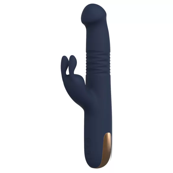 Dreamtoys Goddess Collection - vibromasseur à va-et-vient (bleu foncé)