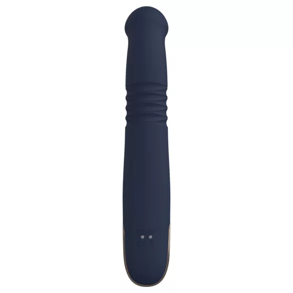 Dreamtoys Goddess Collection - vibromasseur à va-et-vient (bleu foncé)