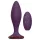 Glam - vibromasseur anal avec télécommande (violet)