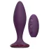 Glam - vibromasseur anal avec télécommande (violet)