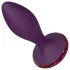 Glam - vibromasseur anal avec télécommande (violet)