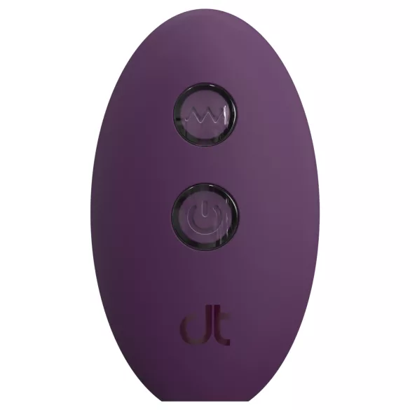 Glam - vibromasseur anal avec télécommande (violet)