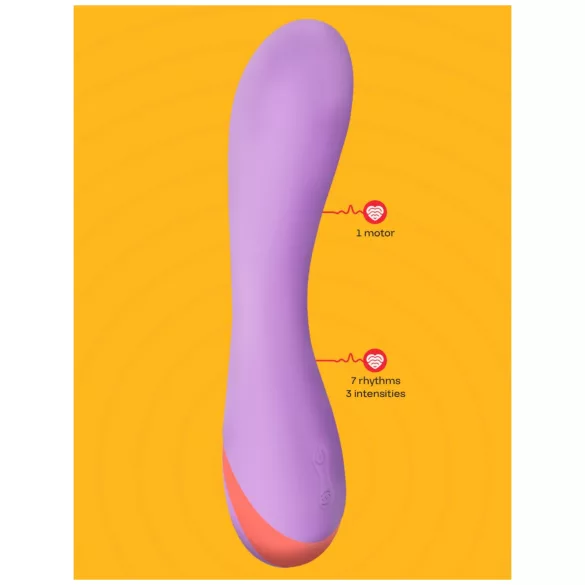 Dreamtoys Love Signal - vibromasseur point G (violet)