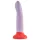 Dreamtoys Love Signal - godemichet en silicone bicolore grande taille (violet)