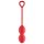 Dreamtoys - Boules de geisha duo - silicone rouge