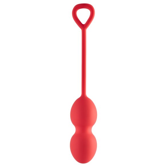 Dreamtoys - Boules de geisha duo - silicone rouge