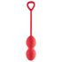 Dreamtoys - Boules de geisha duo - silicone rouge