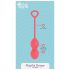 Dreamtoys - Boules de geisha duo - silicone rouge