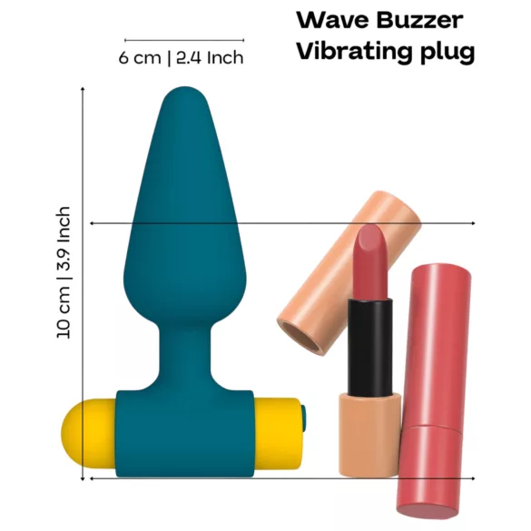 Dreamtoys Love Signal - plug anal vibrant (vert)