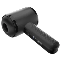 Titanz Thrusting Blow Gun - masturbateur automatique (noir)