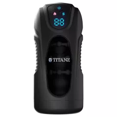   Titanz Ultimate Heat & Thrusting - masturbateur automatique (noir)