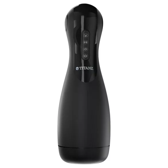 Titanz Ultimate Squeeze & Suck - masturbateur automatique (noir)