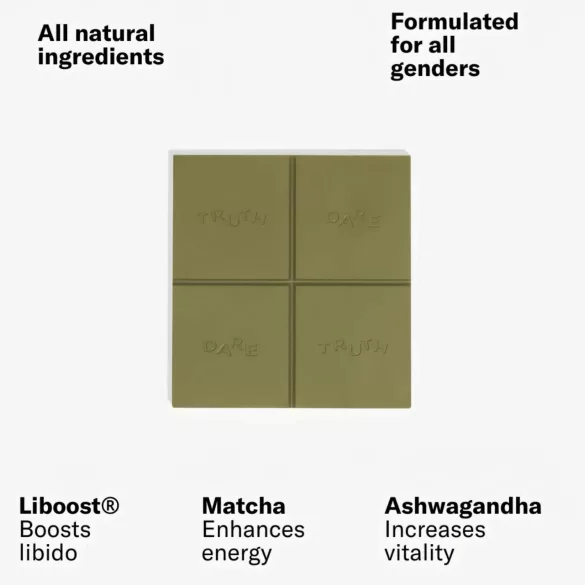 The Oh Collective Date Night Matcha - chocolat au matcha et à la fraise pour couples (50 g)