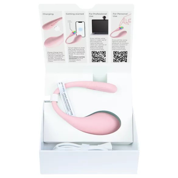 Kiiroo - œuf vibrant - stimulation intense - rose