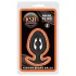 Kiotos - plug anal en silicone avec dilatateur S (noir)