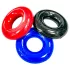 Kiotos Max-Stretch - ensemble d’anneaux péniens extensibles (noir/rouge/bleu)