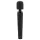Pixey Deluxe Black Velvet - vibromasseur wand M (noir)