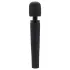 Pixey Deluxe Black Velvet - vibromasseur wand M (noir)