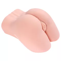   Kokos Hera - vagin et anus réalistes en buste (couleur chair)