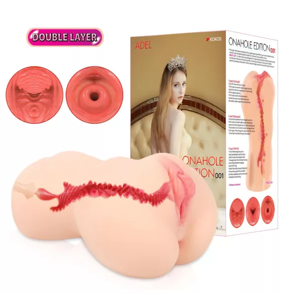 Kokos Onahole 001 XL - masturbateur vagin réaliste (couleur chair)