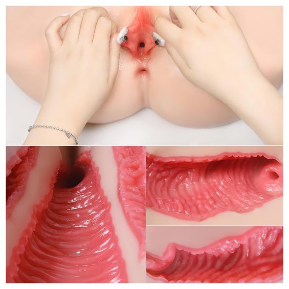 Kokos Vanilla 004 - torse masturbateur réaliste - silicone couleur chair