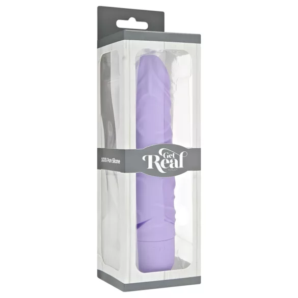 Classic Get Real - vibromasseur réaliste - silicone - violet