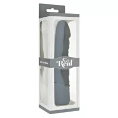 Classic Get Real - vibromasseur réaliste - silicone - noir