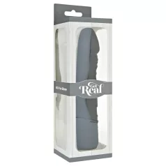 Classic Get Real - vibromasseur réaliste - silicone - noir