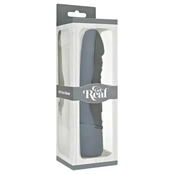 Classic Get Real - vibromasseur réaliste - silicone - noir