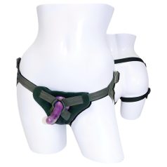 Sportsheets - gode ceinture harnais - silicone violet