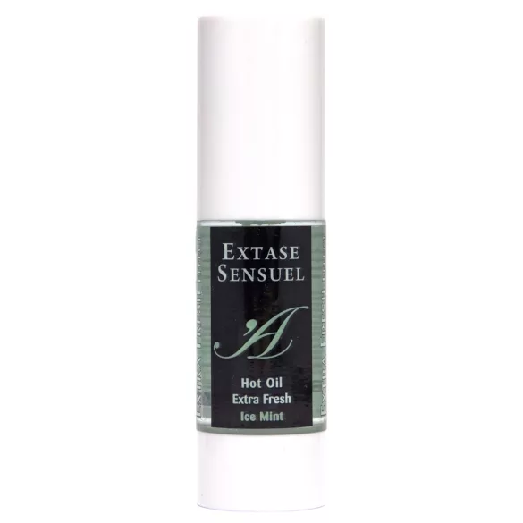Extase Sensuel - huile de massage effet chaud-froid - menthe - 30ml