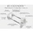 Jes-Extender - Extenseur pénis - Taille réglable jusqu'à 24 cm