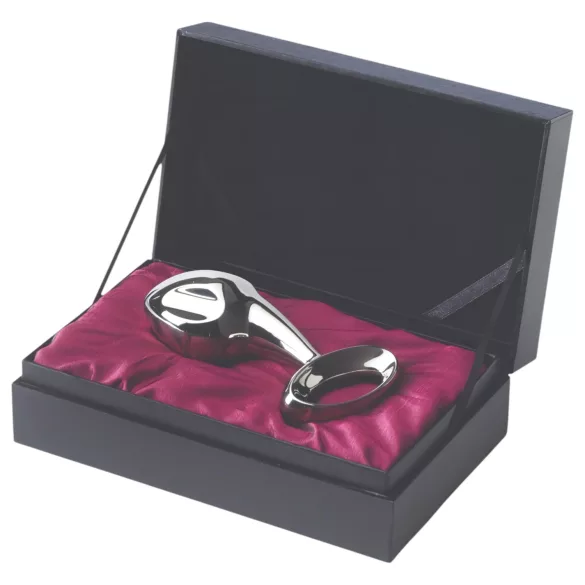 Njoy Pure Plug 2.0 - plug anal en métal - argent