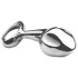 Njoy Pure Plug 2.0 - plug anal en métal - argent