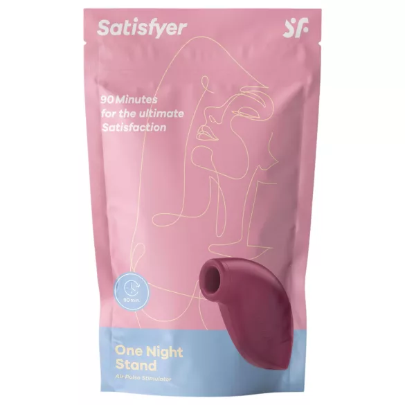 Satisfyer One Night Stand - stimulateur clitoridien à ondes - rouge