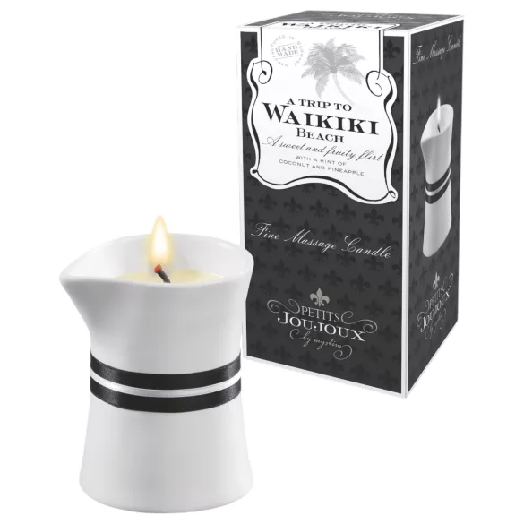 Petits Joujoux Waikiki - bougie de massage - coco ananas - 120ml