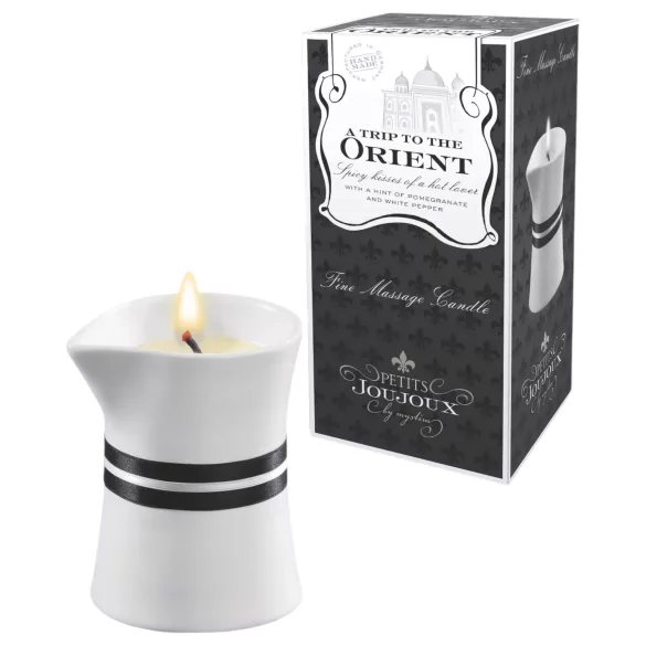 Petits Joujoux Orient - bougie de massage - grenade poivre blanc - 120ml